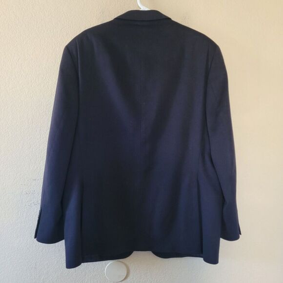 Jack Victor Loro Piana Blazer 44R Navy 100% Cashmere Soft Sport Coat Academia - Picture 12 of 12